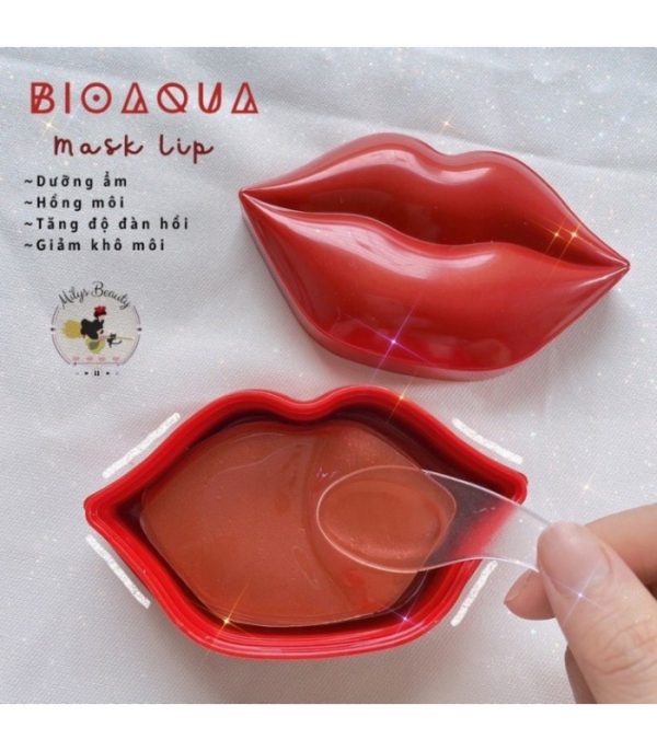 7039 bioaqua cherry collagen moisturizing lip mask