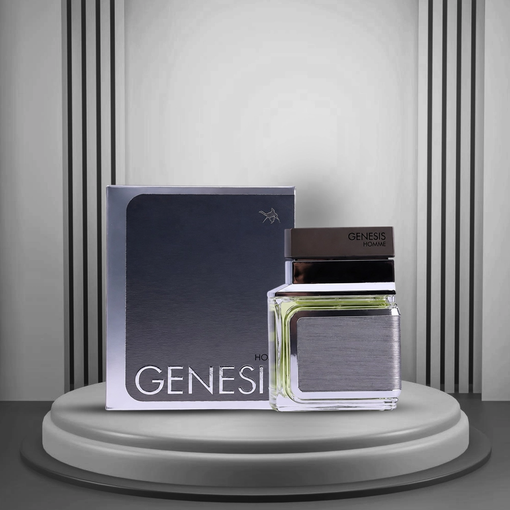 gerg عطر ادکلن جنسیس هوم نقره ای مردانه امپر 100ml - Image 1