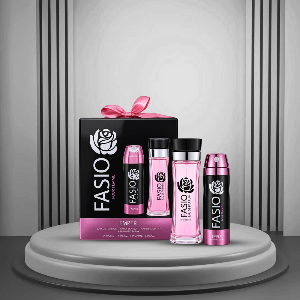 3 ادکلن فاسیو فسیو با اسپره زنانه امپر 100ml - Image 1