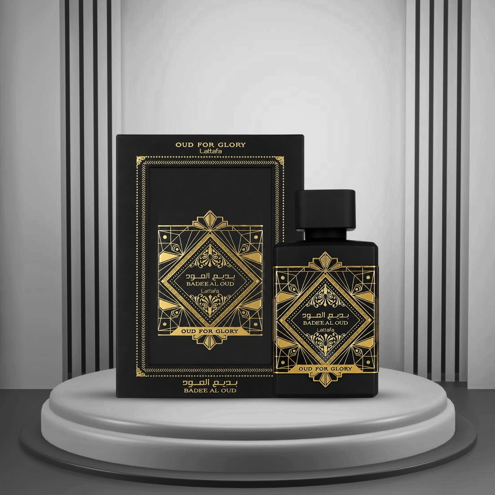 1 ادکلن لطافه مدل بدیع العود 100ml - Image 1
