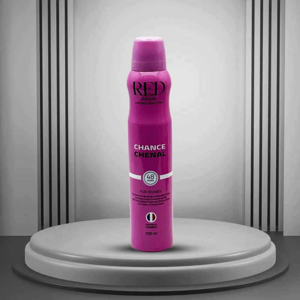 اسپری بدن رد دایموند مدل شنل چنس (چنل چنس) اسپری بدن رد دایموند مدل شنل چنس (چنل چنس) - Image 1