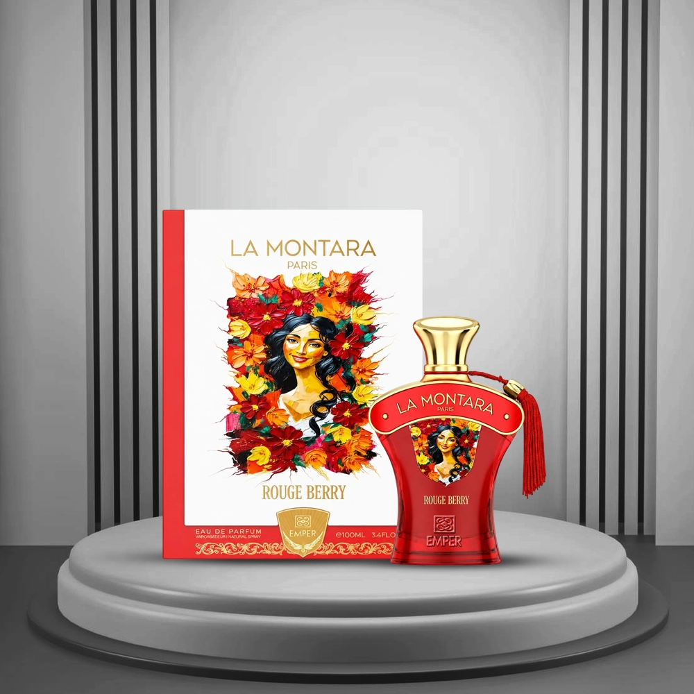50 ادکلن لا مونتارا پاریس رژ برری 100ml - Image 1