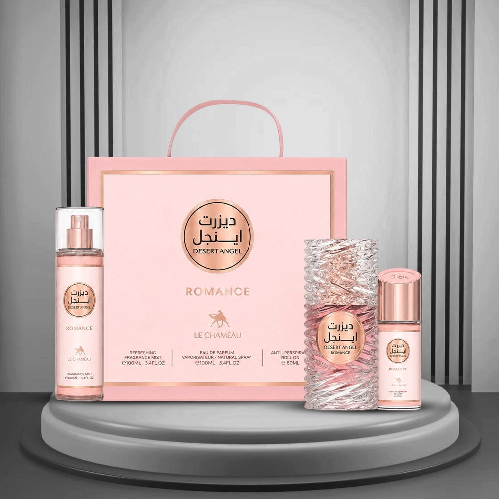 hmgm ادکلن دیزرت انجل رومنس صورتی امپر 100ml - Image 1