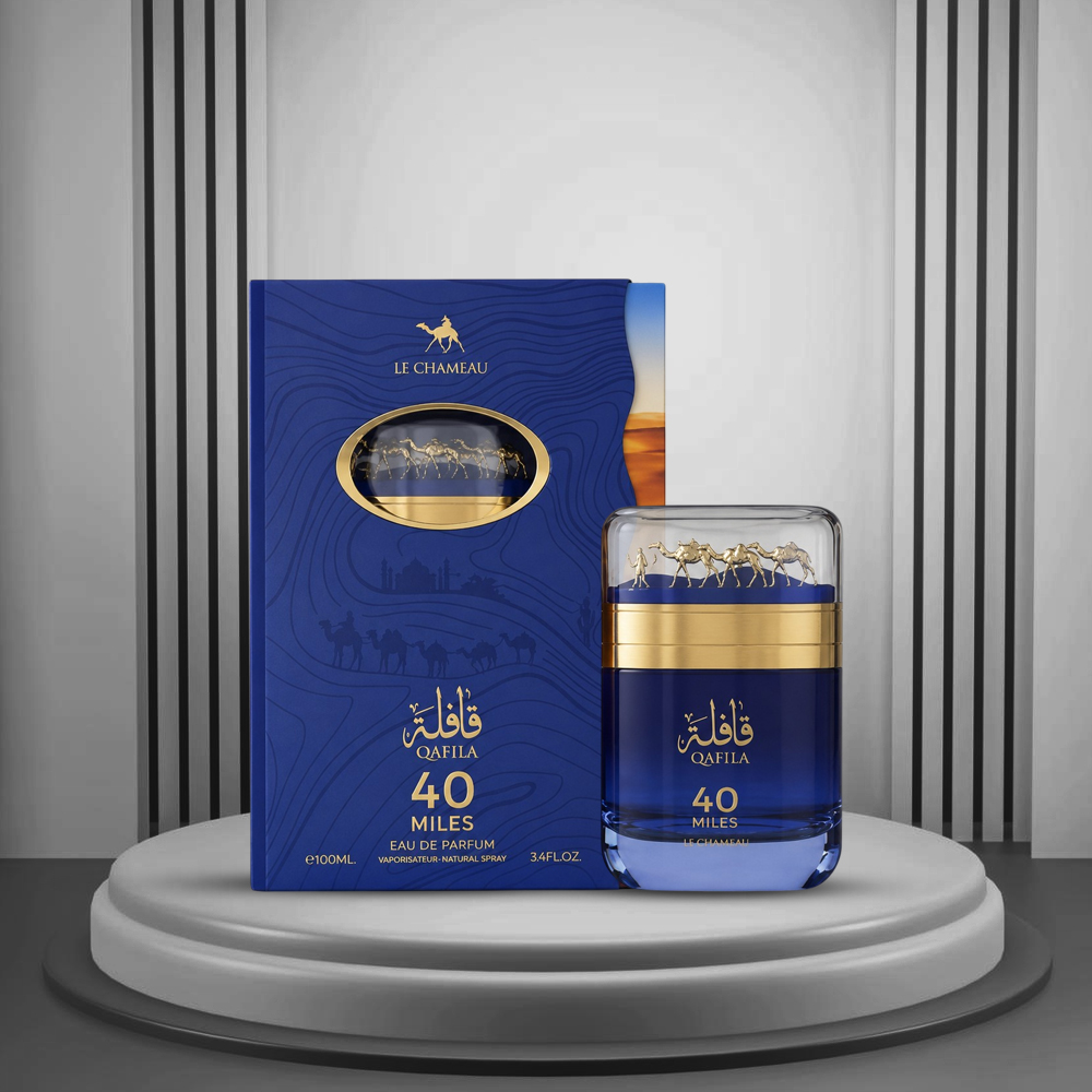 2 ادکلن قافلة 40 مایلس له شامو امپر 100ml - Image 1